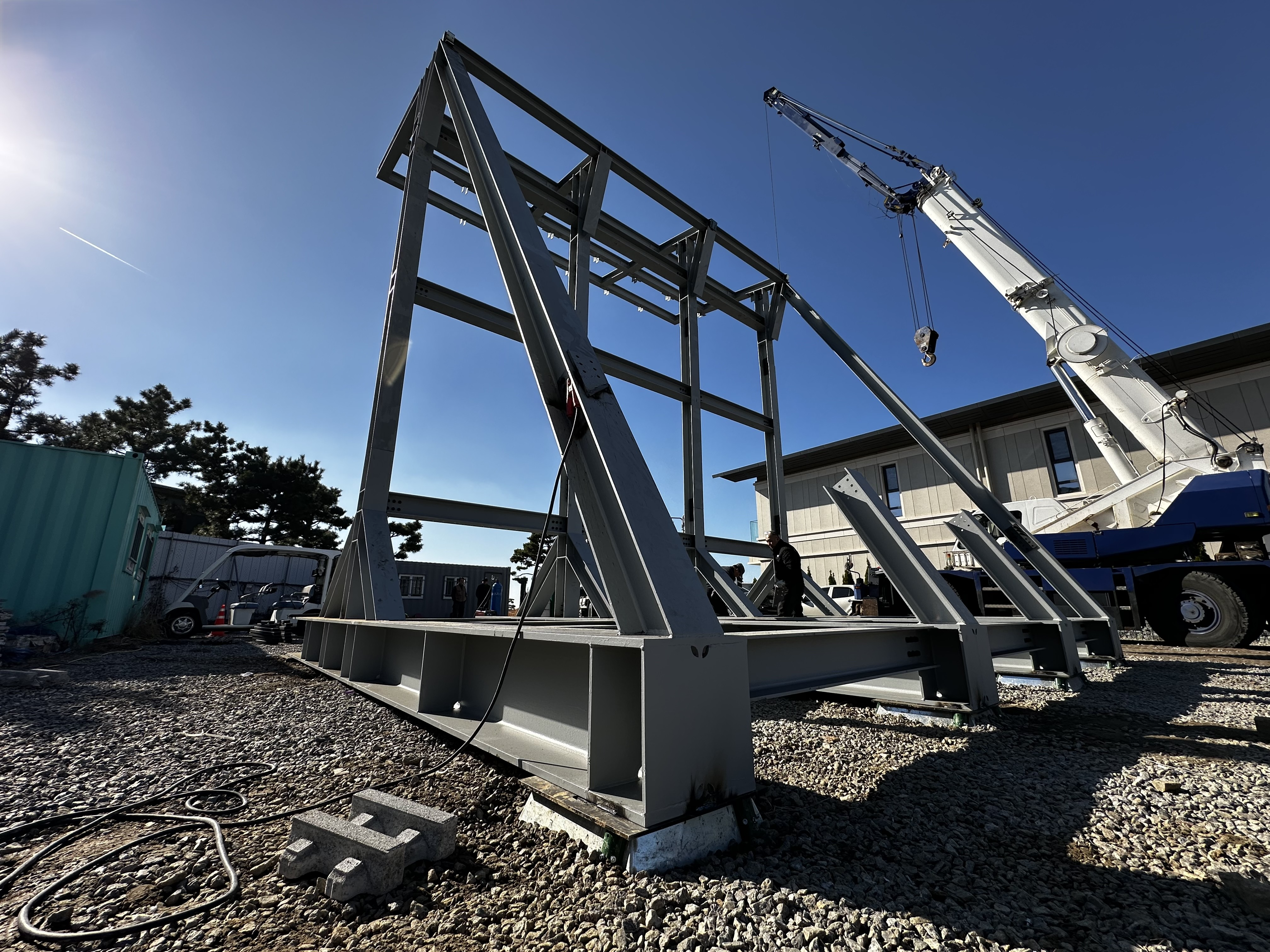 잭니클라우스 GC 구조물 / 기초 설치