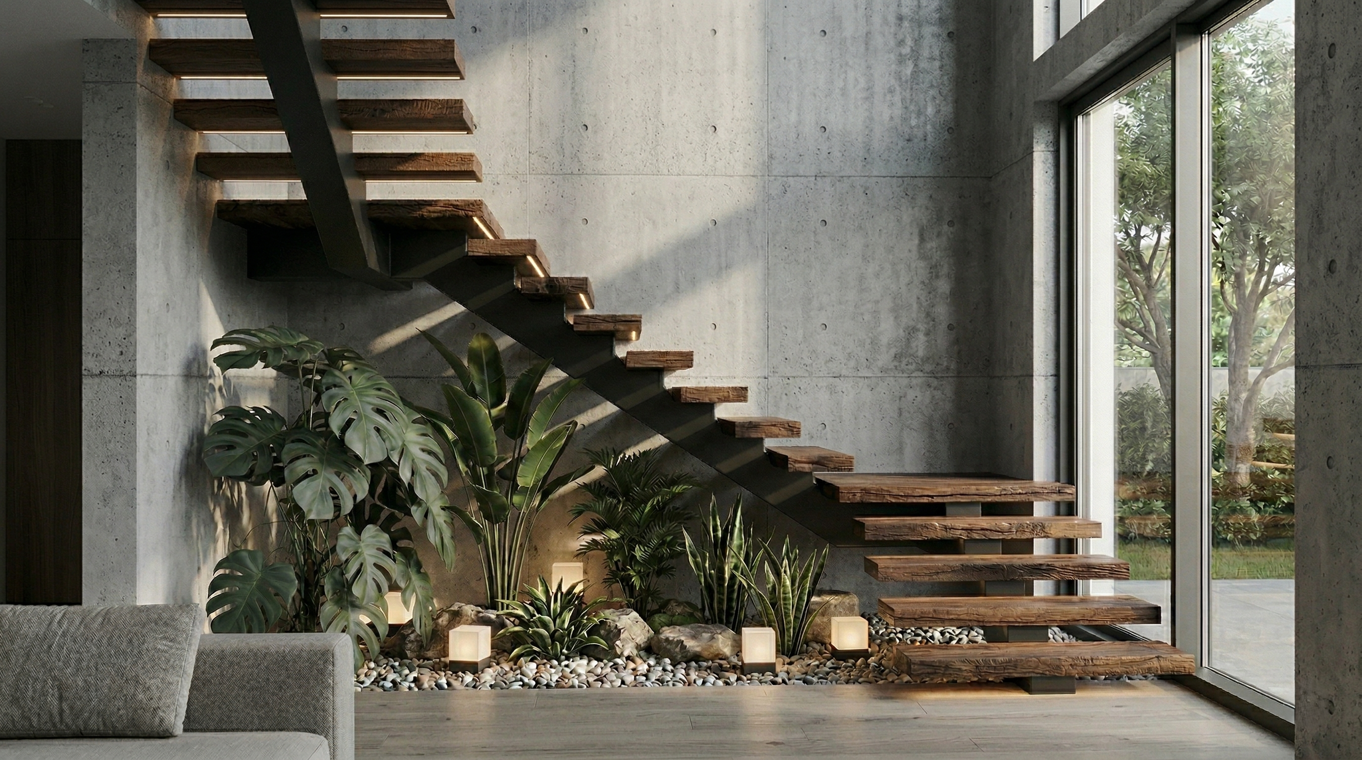 실내 구조물 설치